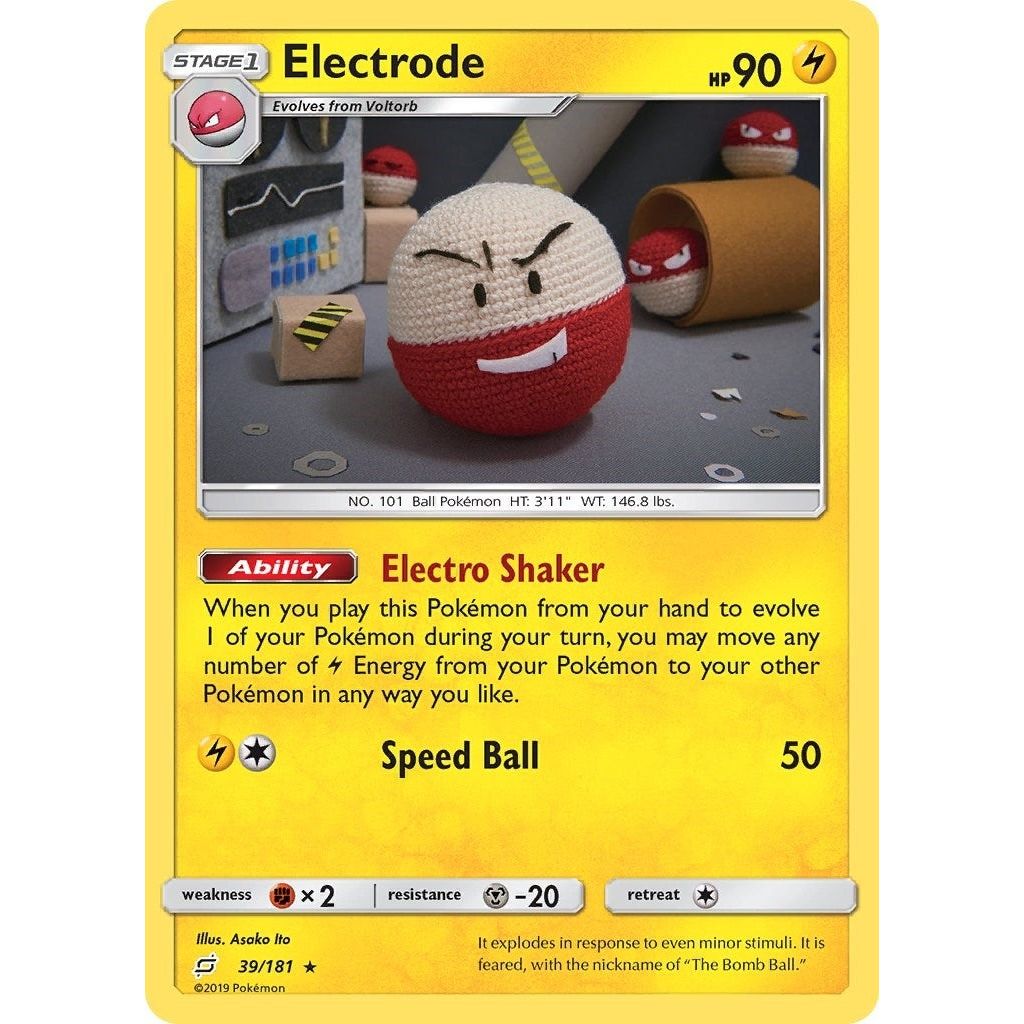 Image for Electrode (39/181) (SM9) - Pokemon