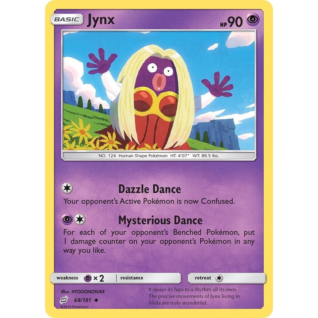 Image for Jynx (68/181) (SM9) - Pokemon