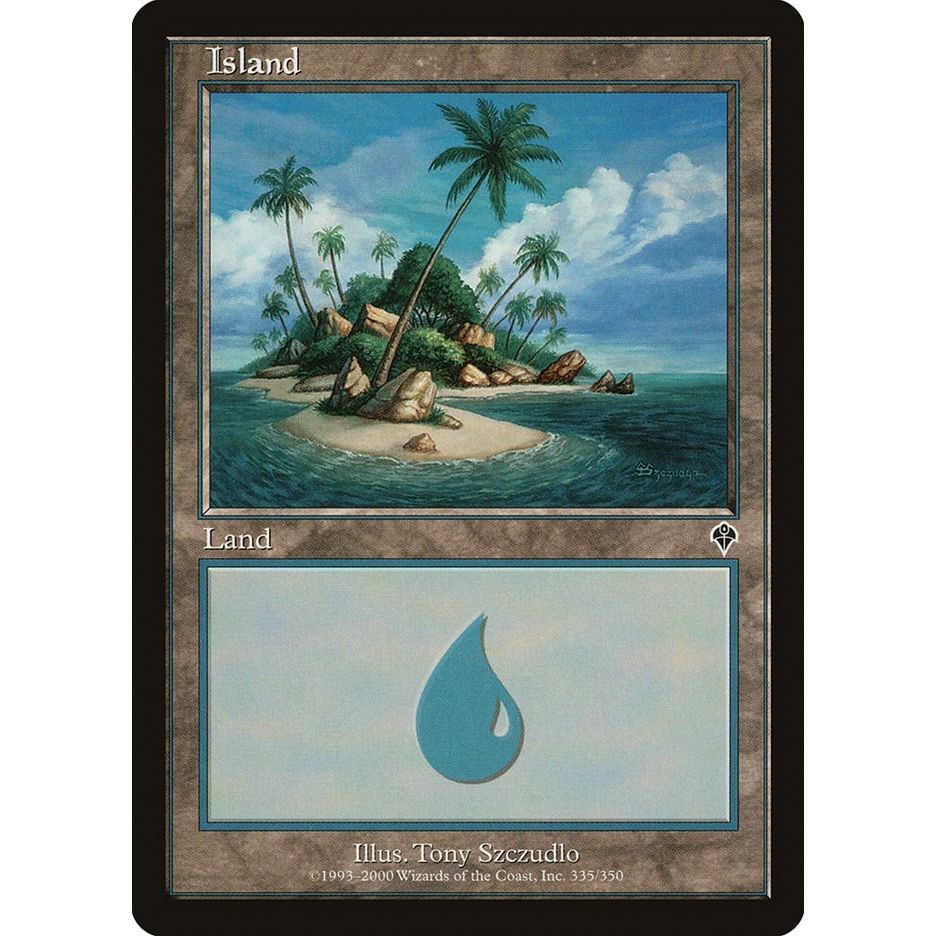 Image for Island (335) (335) (INV) - Magic: The Gathering