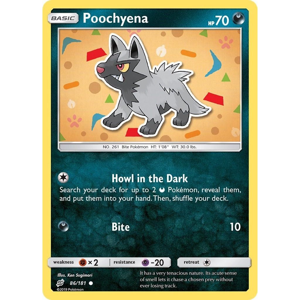 Image for Poochyena (86/181) (SM9) - Pokemon