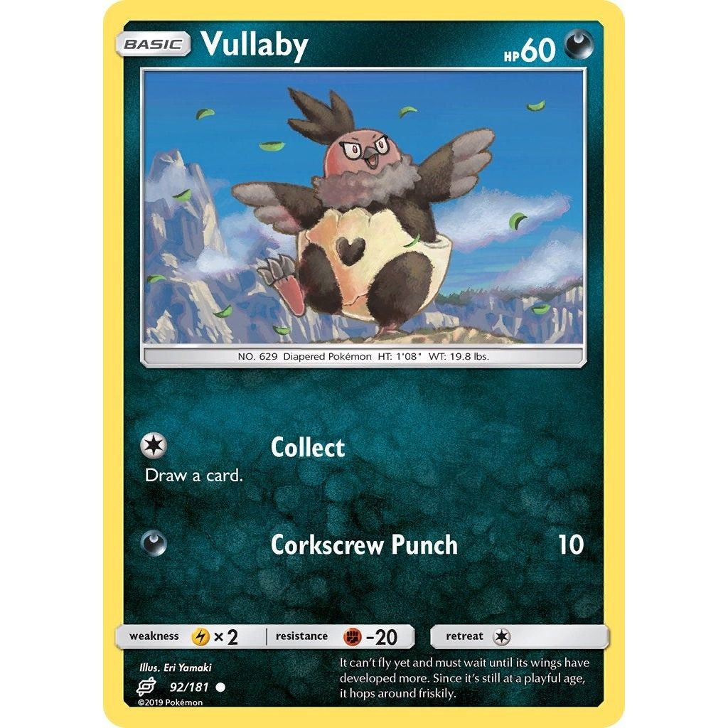 Image for Vullaby (92/181) (SM9) - Pokemon