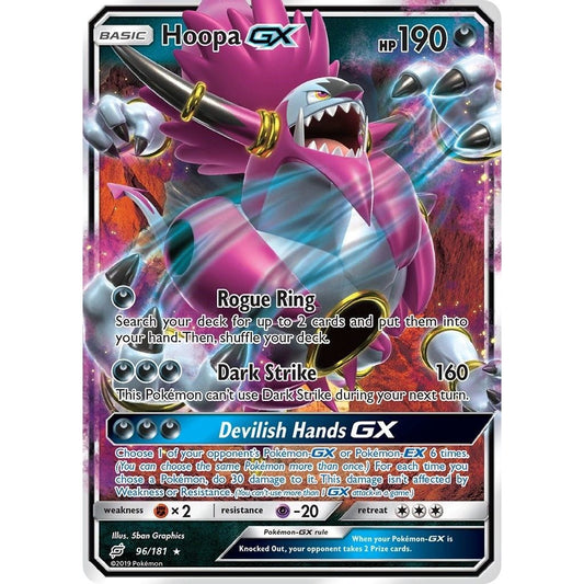 Image for Hoopa GX (96/181) (SM9) - Pokemon