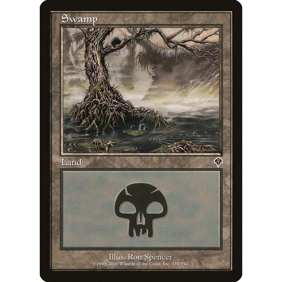 Image for Swamp (339) (339) (INV) - Magic: The Gathering