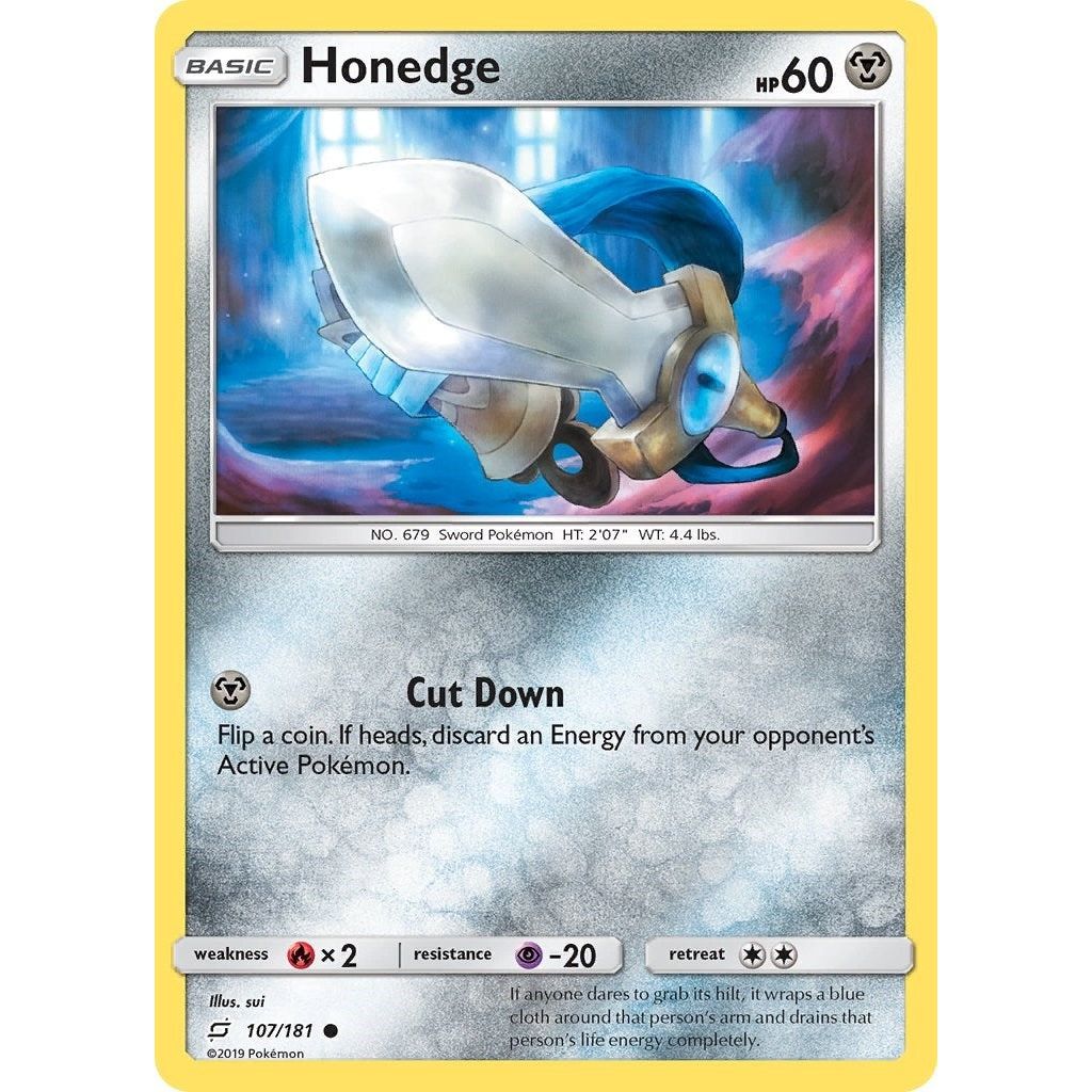 Image for Honedge (107/181) (SM9) - Pokemon