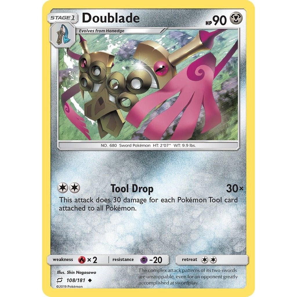 Image for Doublade (108/181) (SM9) - Pokemon