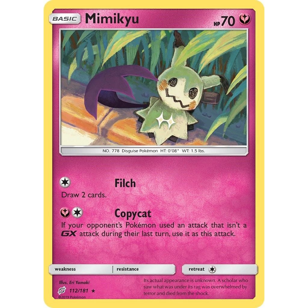 Image for Mimikyu (112/181) (SM9) - Pokemon
