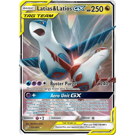 Image for Latias & Latios GX (113/181) (SM9) - Pokemon