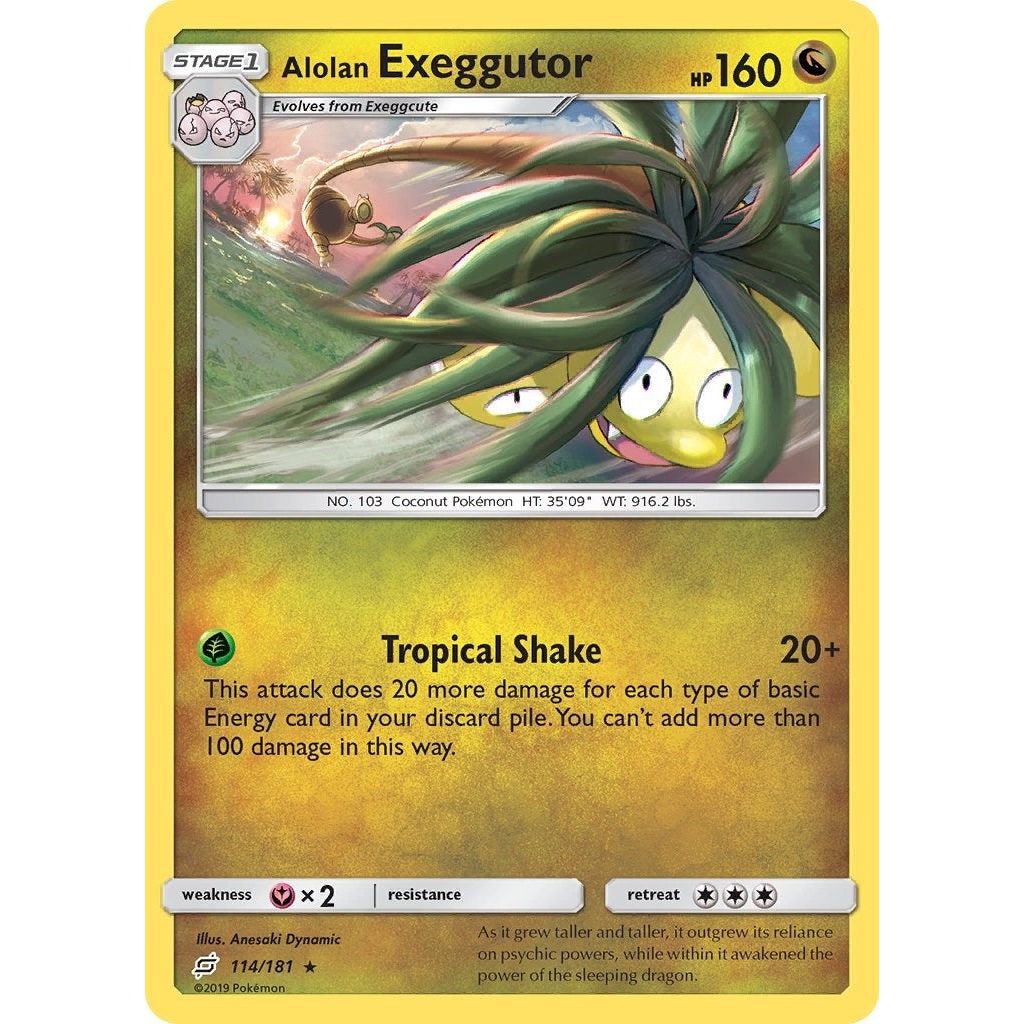Image for Alolan Exeggutor (114) (114/181) (SM9) - Pokemon