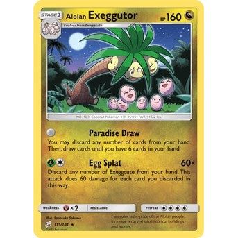 Image for Alolan Exeggutor (115) (115/181) (SM9) - Pokemon