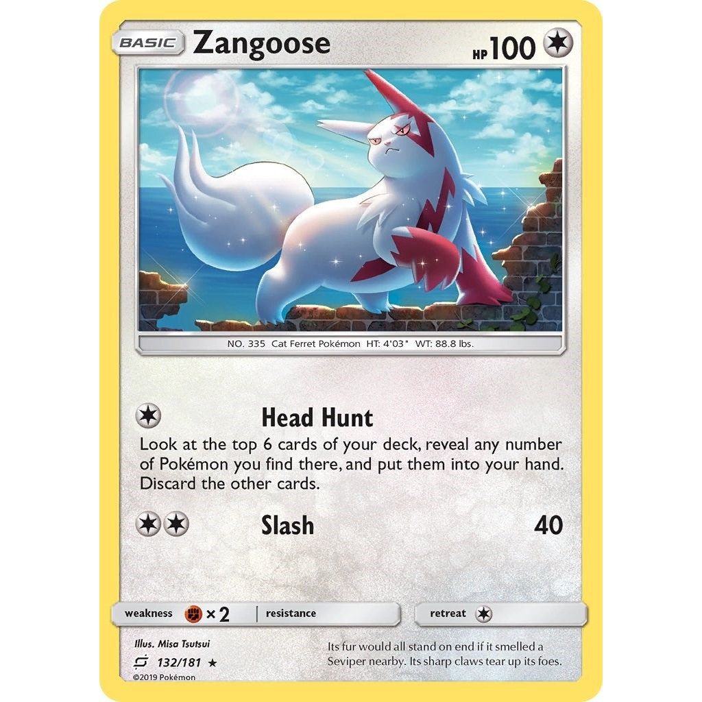 Image for Zangoose (132/181) (SM9) - Pokemon