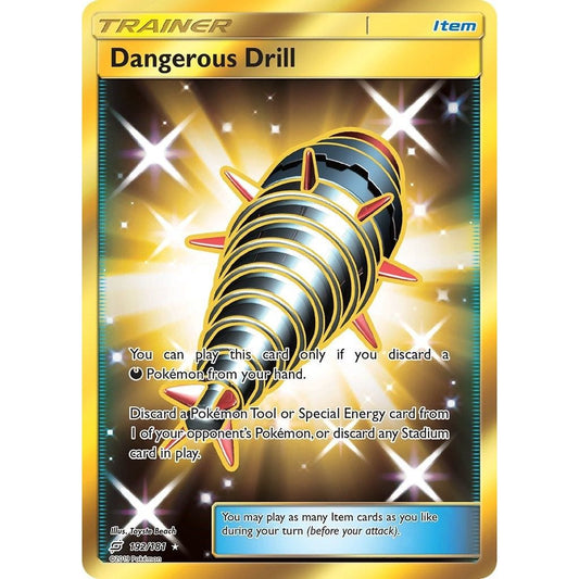 Image for Dangerous Drill (Secret) (192/181) (SM9) - Pokemon