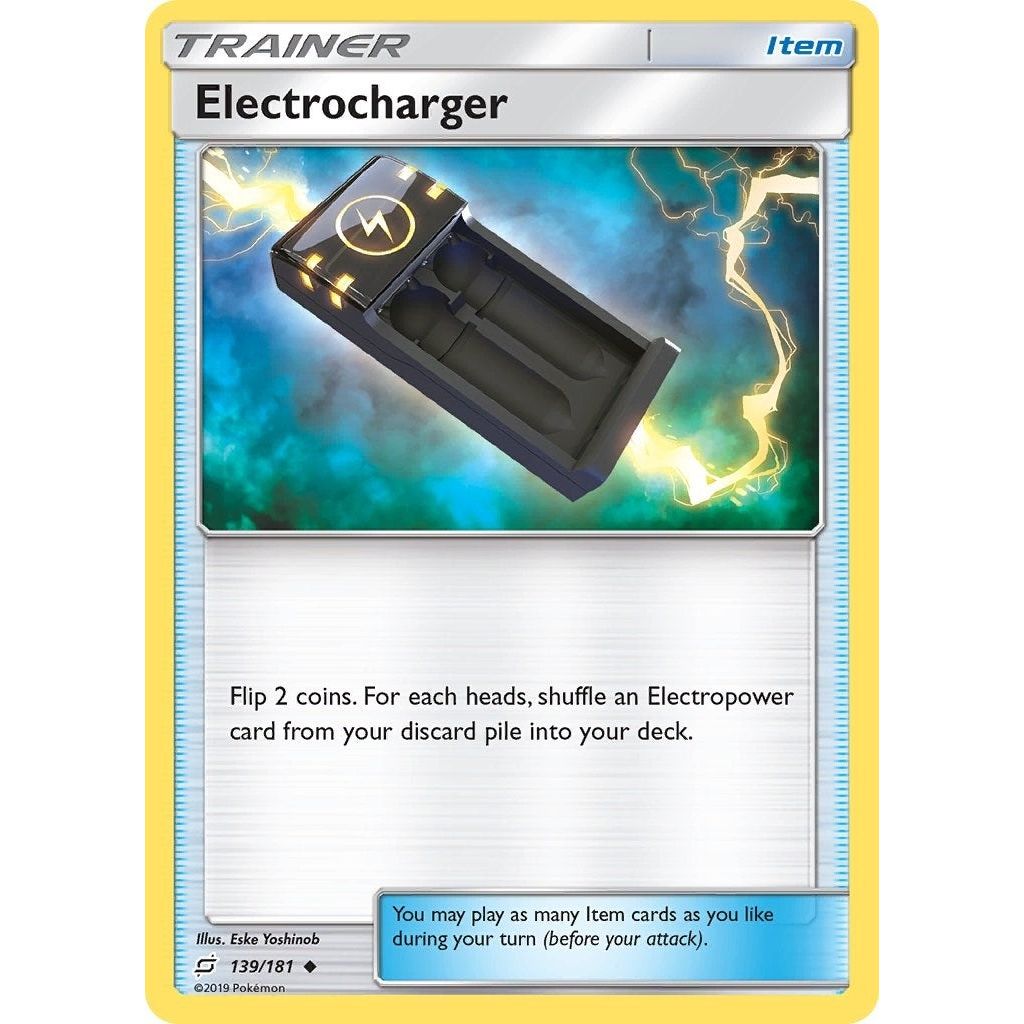 Image for Electrocharger (139/181) (SM9) - Pokemon