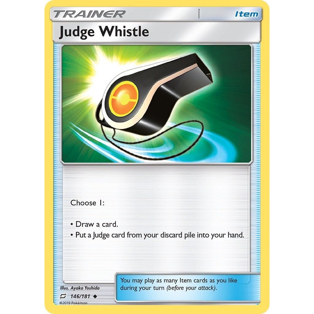 Image for Judge Whistle (146/181) (SM9) - Pokemon