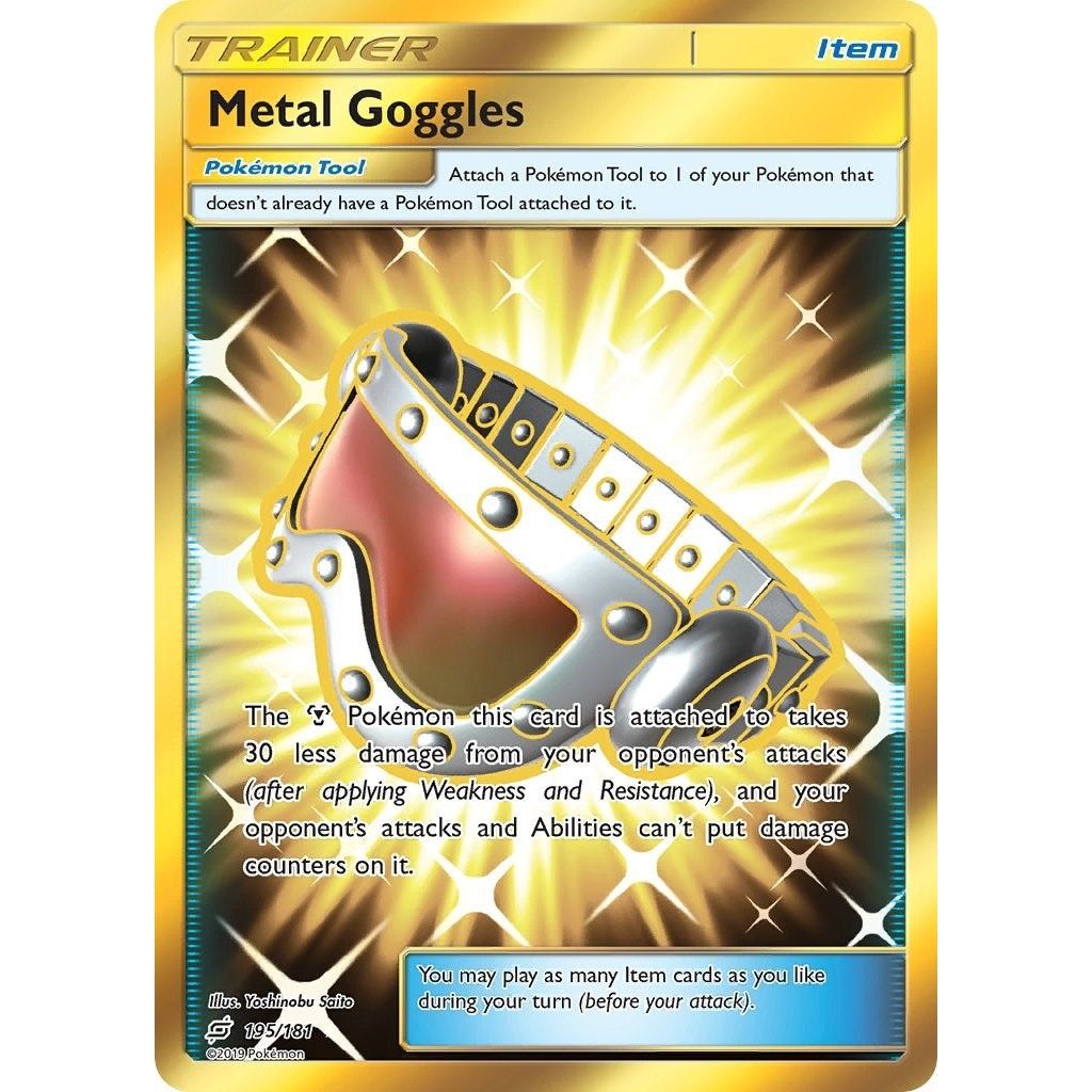 Image for Metal Goggles (Secret) (195/181) (SM9) - Pokemon
