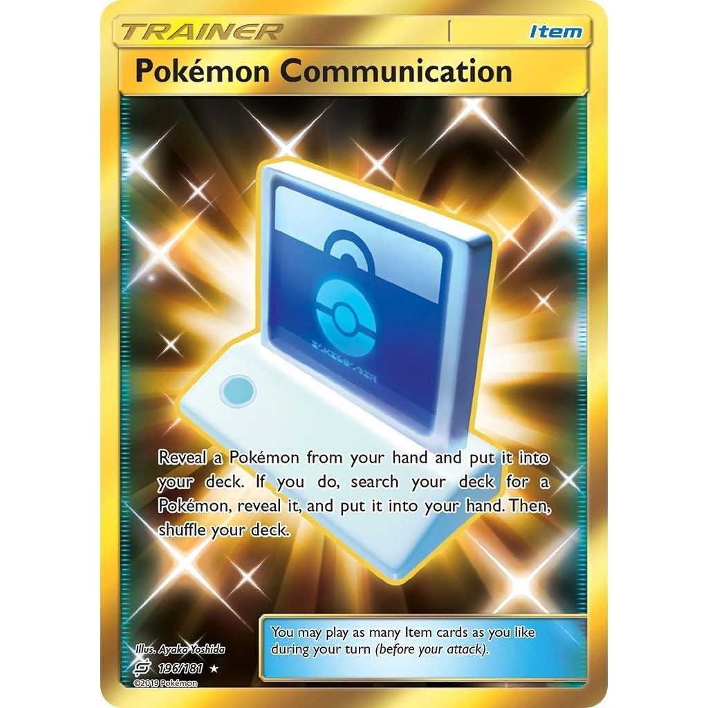 Image for Pokemon Communication (Secret) (196/181) (SM9) - Pokemon