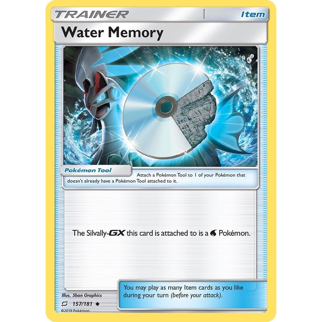 Image for Water Memory (157/181) (SM9) - Pokemon