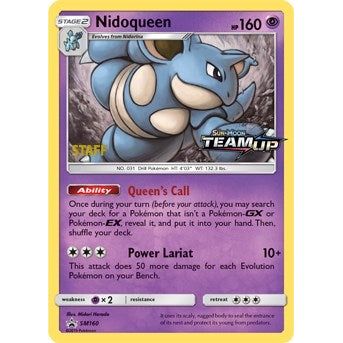Image for Nidoqueen - SM160 (Prerelease) [Staff] (SM160) (SMP) - Pokemon