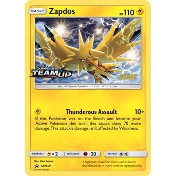 Image for Zapdos - SM159 (Prerelease) [Staff] (SM159) (SMP) - Pokemon