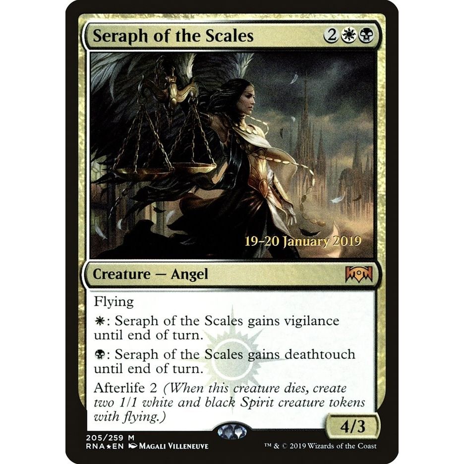 Image for Seraph of the Scales (205) (PRE) - Magic: The Gathering