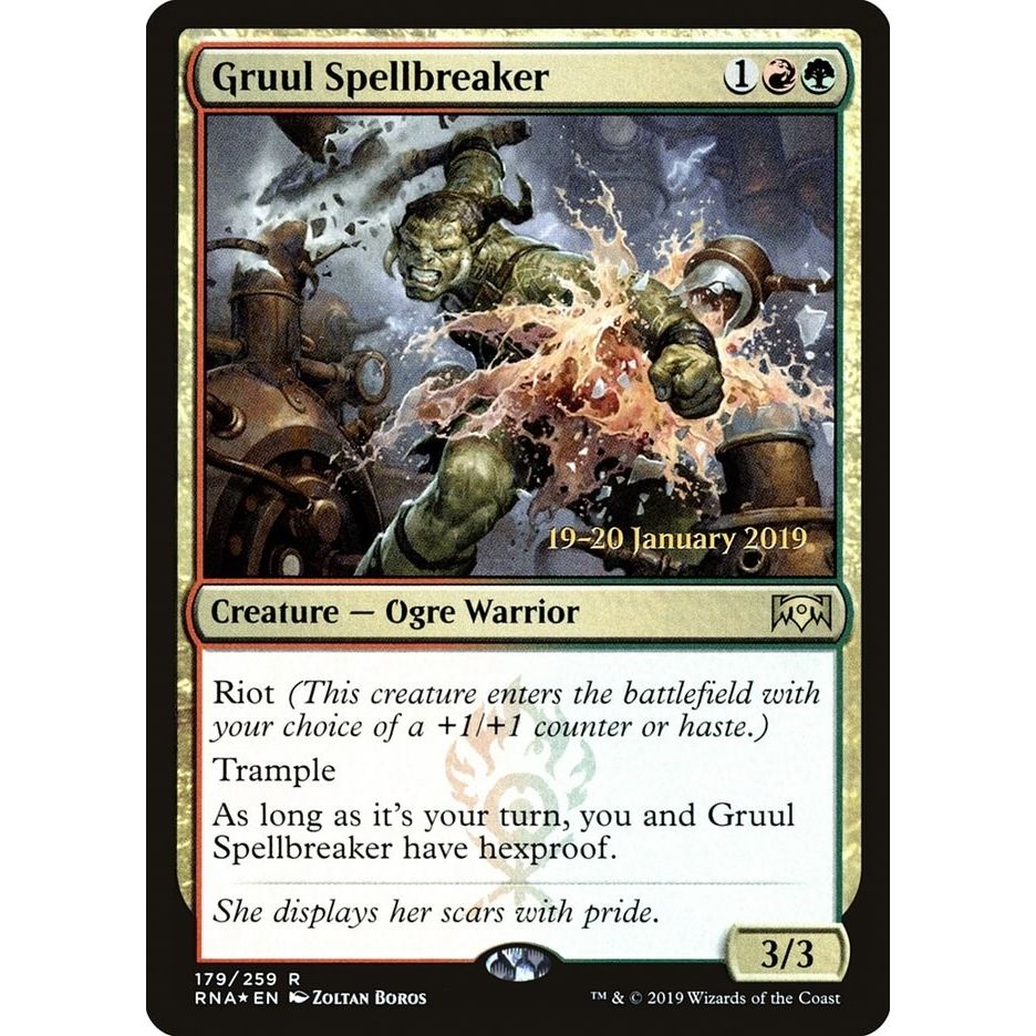 Image for Gruul Spellbreaker (179) (PRE) - Magic: The Gathering