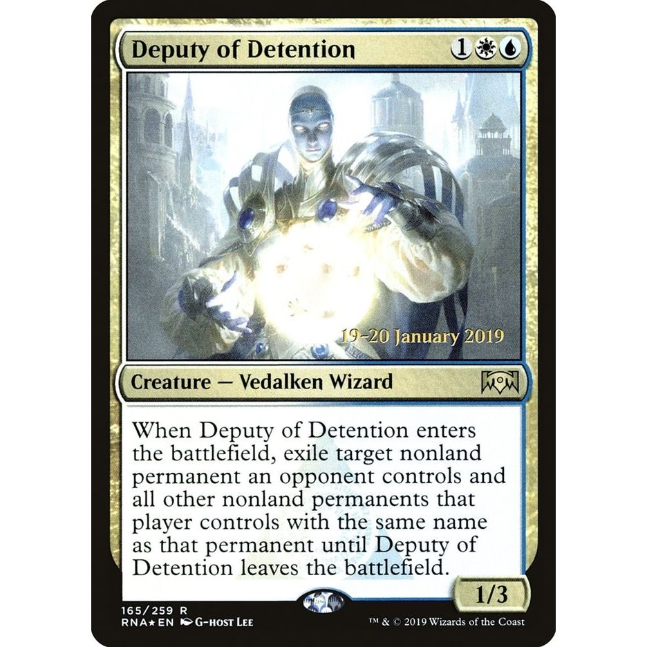 Image for Deputy of Detention (165) (PRE) - Magic: The Gathering