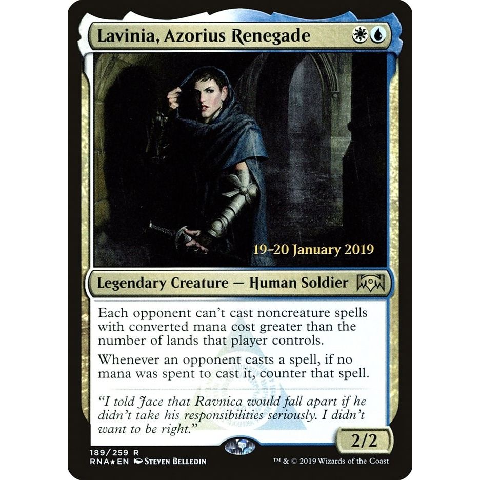 Image for Lavinia, Azorius Renegade (189) (PRE) - Magic: The Gathering
