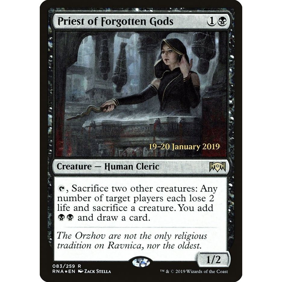 Image for Priest of Forgotten Gods (83) (PRE) - Magic: The Gathering