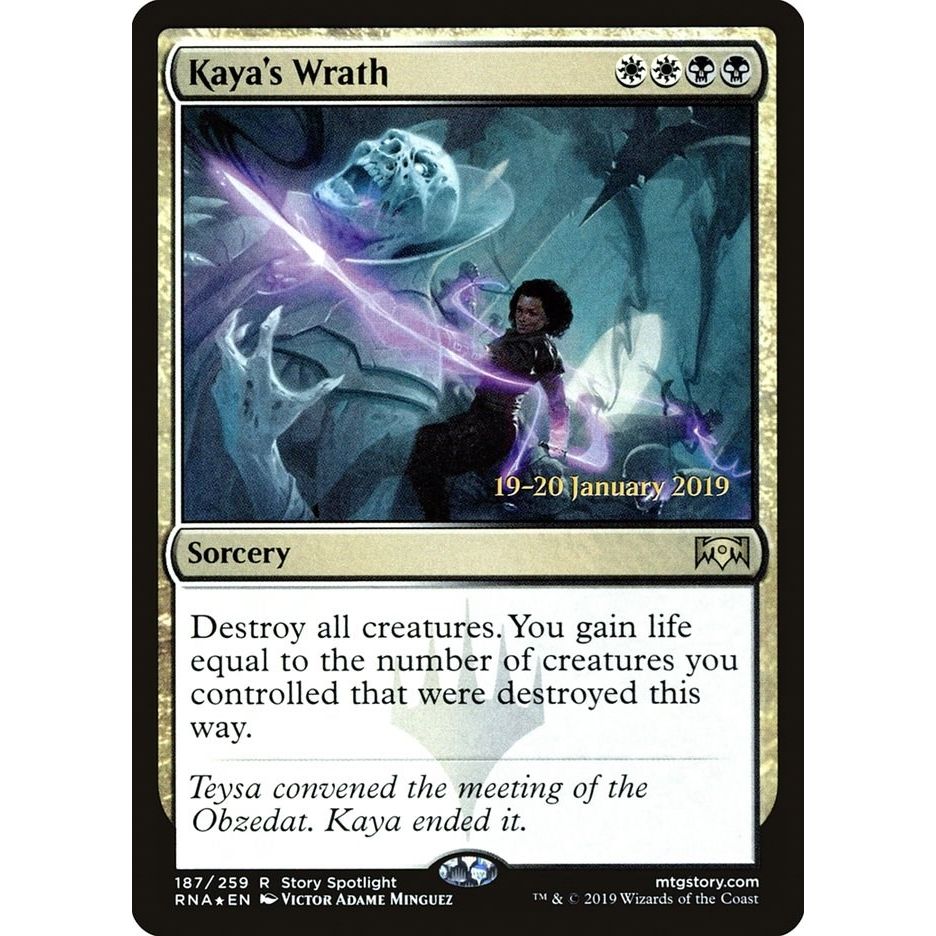 Image for Kaya's Wrath (187) (PRE) - Magic: The Gathering
