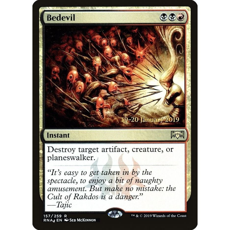 Image for Bedevil (157) (PRE) - Magic: The Gathering