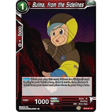 Image for Bulma, from the Sidelines (BT6-011) (DBS-B06) - Dragon Ball Super: Masters