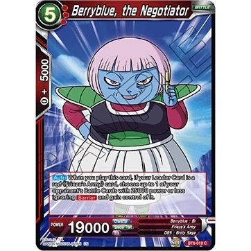 Image for Berryblue, the Negotiator (BT6-019) (DBS-B06) - Dragon Ball Super: Masters