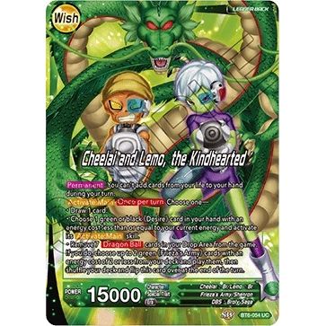 Image for Cheelai and Lemo // Cheelai and Lemo, the Kindhearted (BT6-054) (DBS-B06) - Dragon Ball Super: Masters