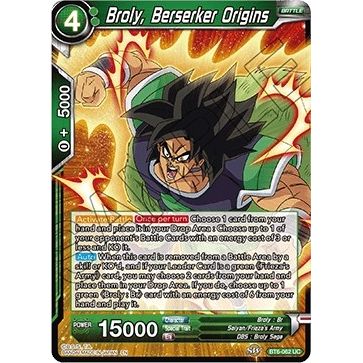 Image for Broly, Berserker Origins (BT6-062) (DBS-B06) - Dragon Ball Super: Masters