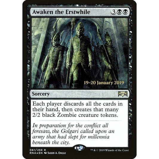 Image for Awaken the Erstwhile (61) (PRE) - Magic: The Gathering