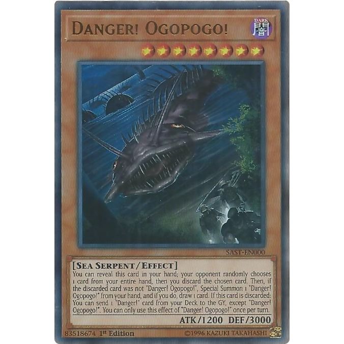 Image for Danger! Ogopogo! (SAST-EN000) (SAST) - YuGiOh