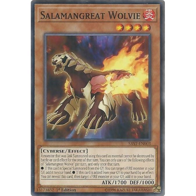 Image for Salamangreat Wolvie (SAST-EN003) (SAST) - YuGiOh