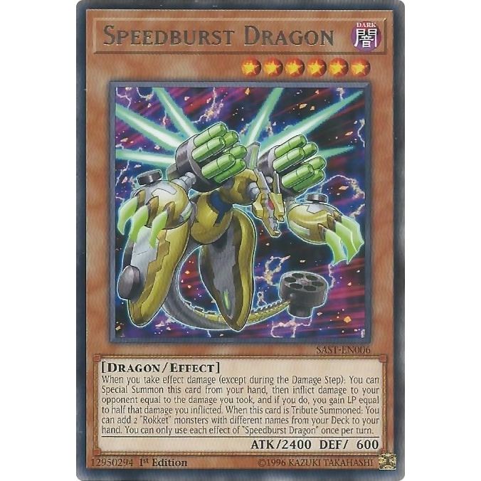 Image for Speedburst Dragon (SAST-EN006) (SAST) - YuGiOh