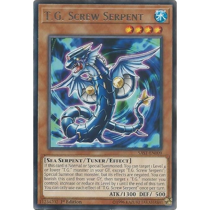 Image for T.G. Screw Serpent (SAST-EN009) (SAST) - YuGiOh