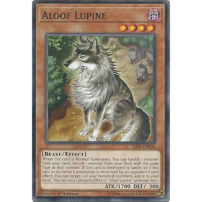 Image for Aloof Lupine (SAST-EN030) (SAST) - YuGiOh
