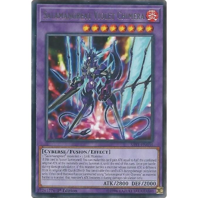 Image for Salamangreat Violet Chimera (SAST-EN034) (SAST) - YuGiOh