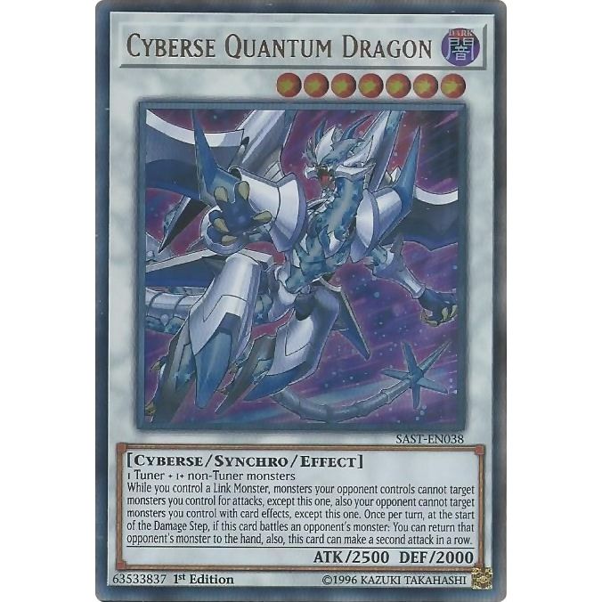 Image for Cyberse Quantum Dragon (SAST-EN038) (SAST) - YuGiOh