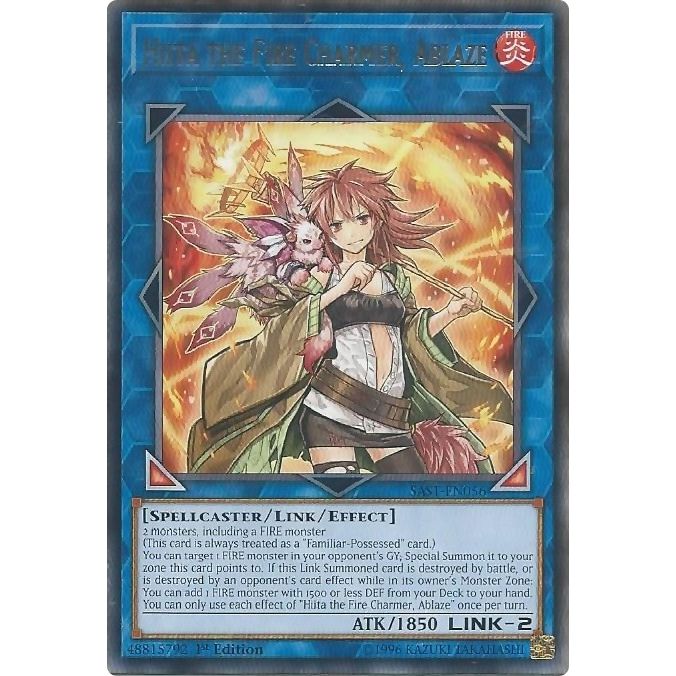Image for Hiita the Fire Charmer, Ablaze (SAST-EN056) (SAST) - YuGiOh