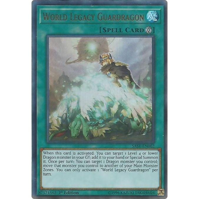 Image for World Legacy Guardragon (SAST-EN062) (SAST) - YuGiOh