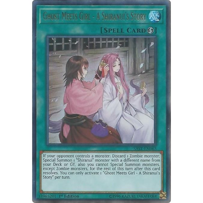 Image for Ghost Meets Girl - A Shiranui's Story (SAST-EN063) (SAST) - YuGiOh