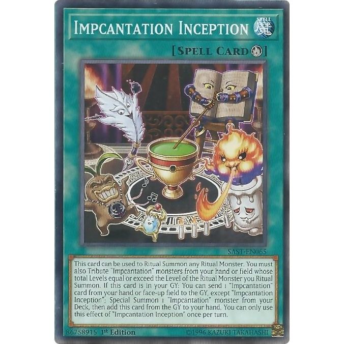 Image for Impcantation Inception (SAST-EN065) (SAST) - YuGiOh