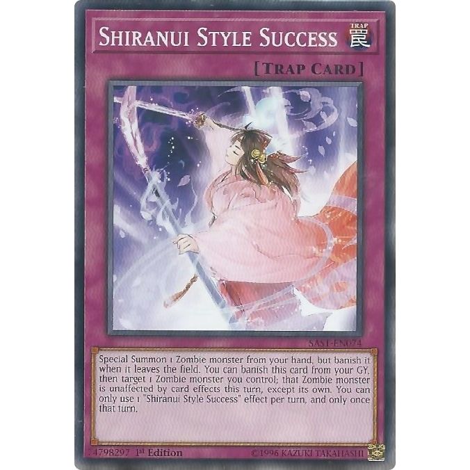 Image for Shiranui Style Success (SAST-EN074) (SAST) - YuGiOh