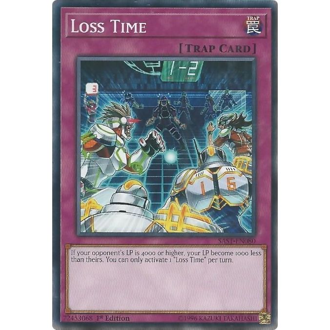 Image for Loss Time (SAST-EN080) (SAST) - YuGiOh