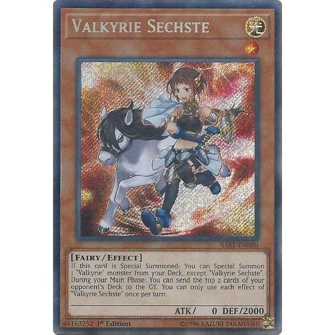 Image for Valkyrie Sechste (SAST-EN088) (SAST) - YuGiOh