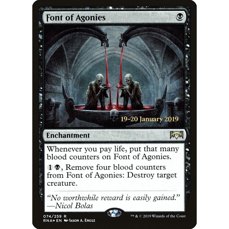 Image for Font of Agonies (74) (PRE) - Magic: The Gathering