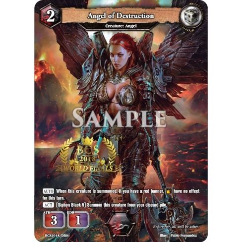 Image for Angel of Destruction (2018 World Finals) (BCS2018/DB01) (PR) - Dragoborne